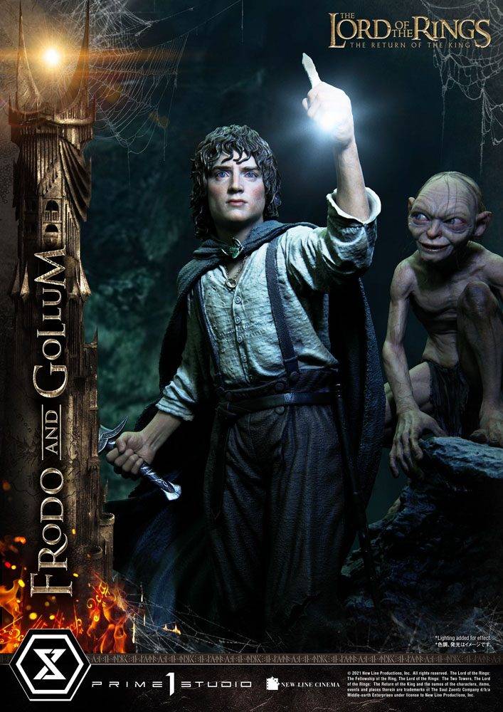 Diorama Lord of the Rings 1/4 Frodo & Gollum Bonus Version
