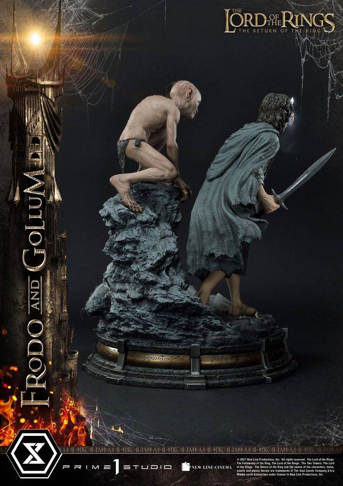 Diorama Lord of the Rings 1/4 Frodo & Gollum Bonus Version