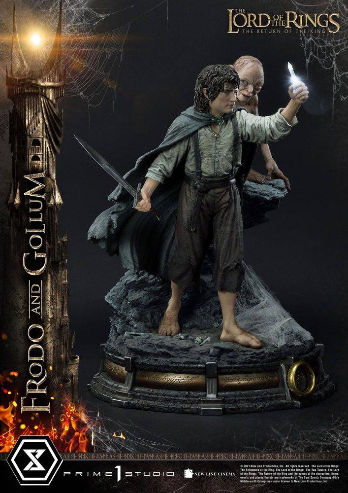 Diorama Lord of the Rings 1/4 Frodo & Gollum Bonus Version