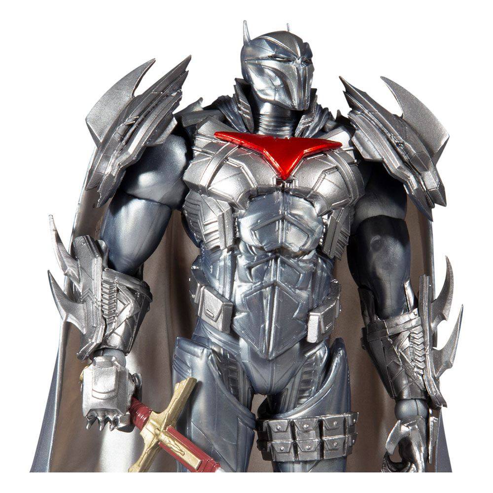 DC Multiverse Azrael Curse Of The White Knight Sketch Gold Label 7-Inch Action Figure - Entertainment Earth Exclusive