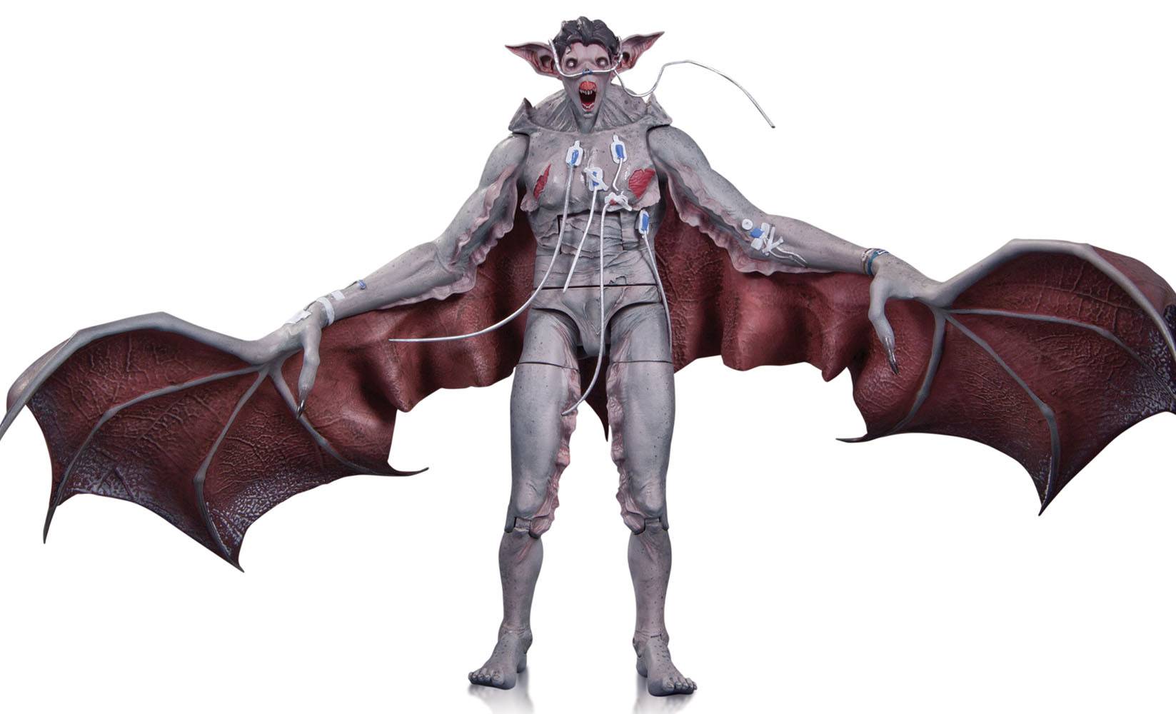 DC Multiverse – Figurine Batman 17,8 cm (Arkham Knight) (Jokerized) (étiquette dorée