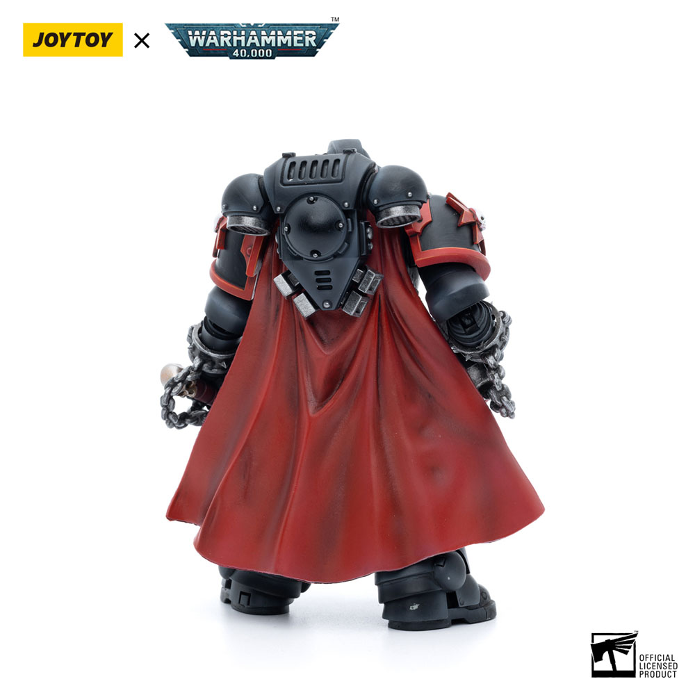 JOYTOY Warhammer 40K Action Figure - Templari Neri Primaris Spada Brethren Harmund 1/18 - 3