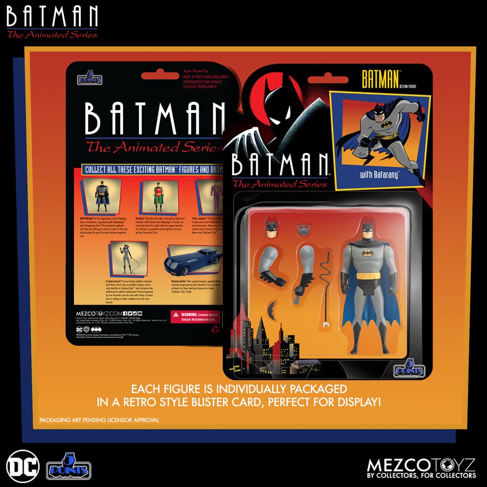DC Comics Batman Mega Gear Deluxe Figura De Acción De 4 Pulgadas Con Armadura Transformadora DC Comics Na