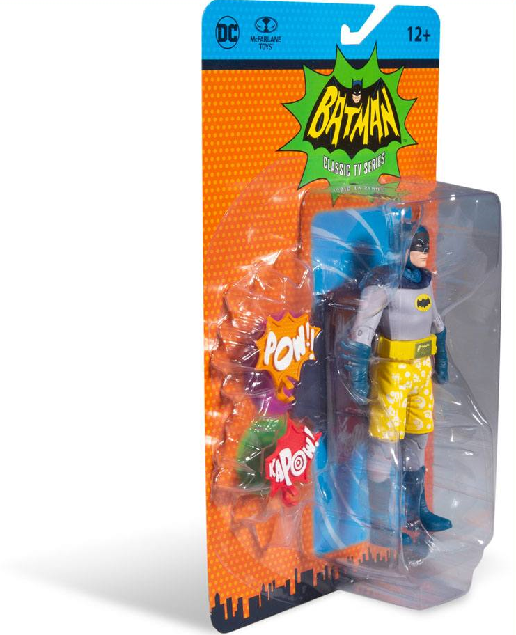 Mcfarlane Tm15042 Dc Retro 6 Inch Wave 2 Batman 66 The Batman Swim Shorts Collector Figure, Multicolour main image 1
