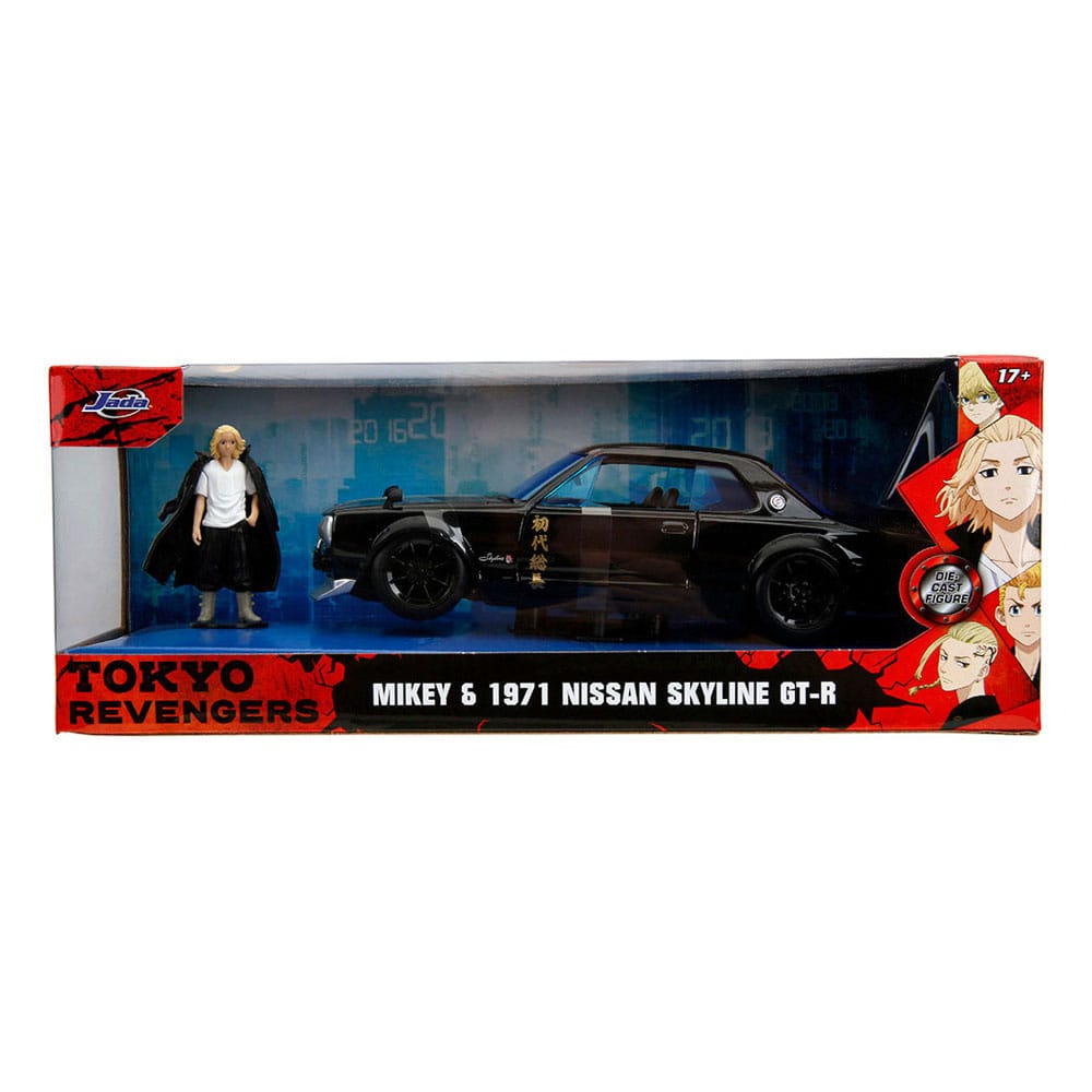 JDM Tuners 1:24 1971 Nissan Skyline GT-R - Coche Fundido A Presión, Juguetes Para Niños Y Adultos
