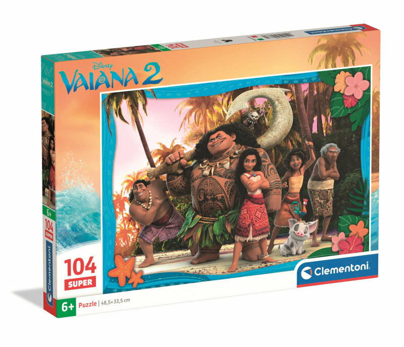 Puzzle Disney: Vaiana 2 Super (104 elementy)