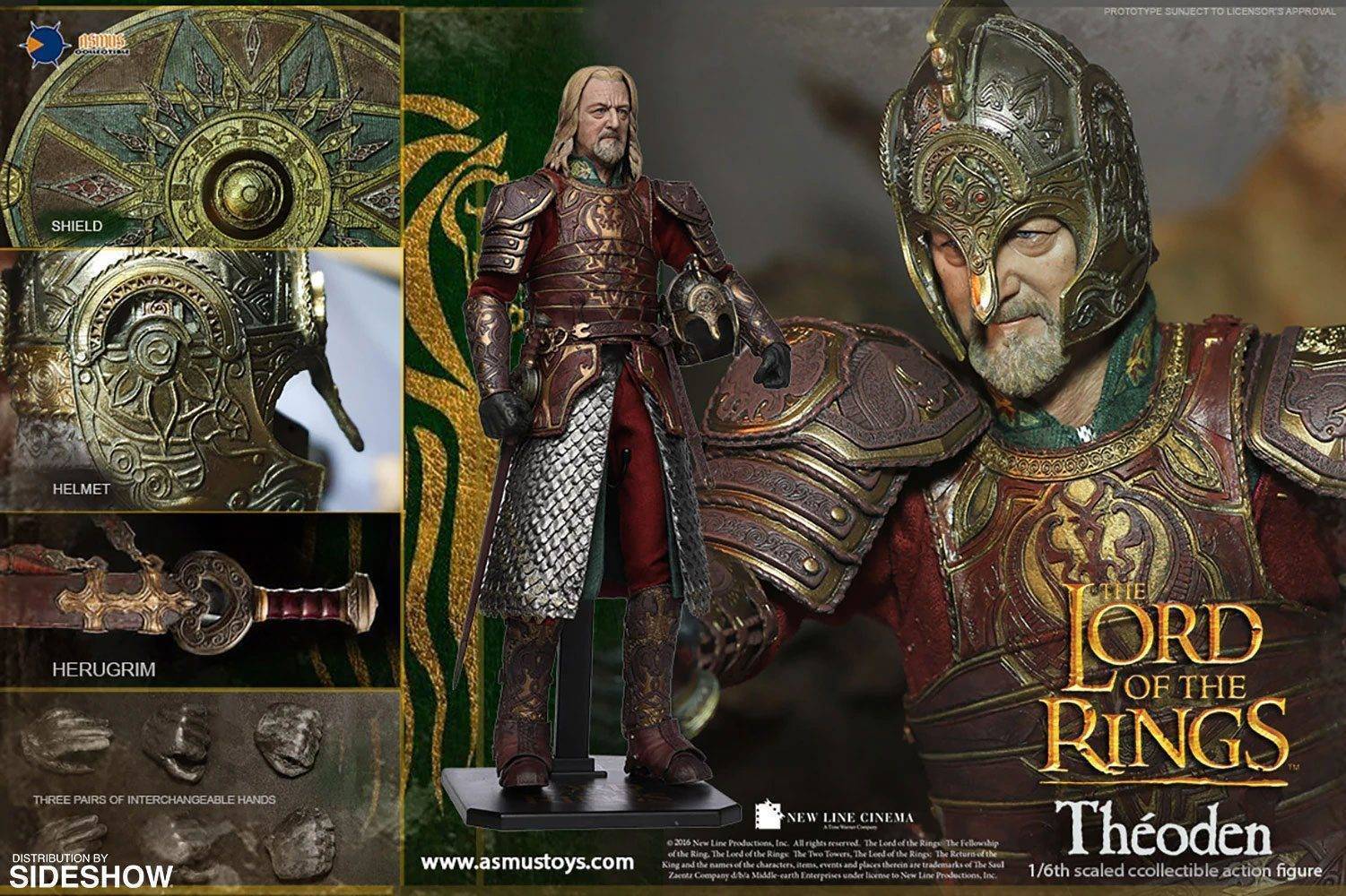 Figurka Lord of the Rings 1/6 Théoden