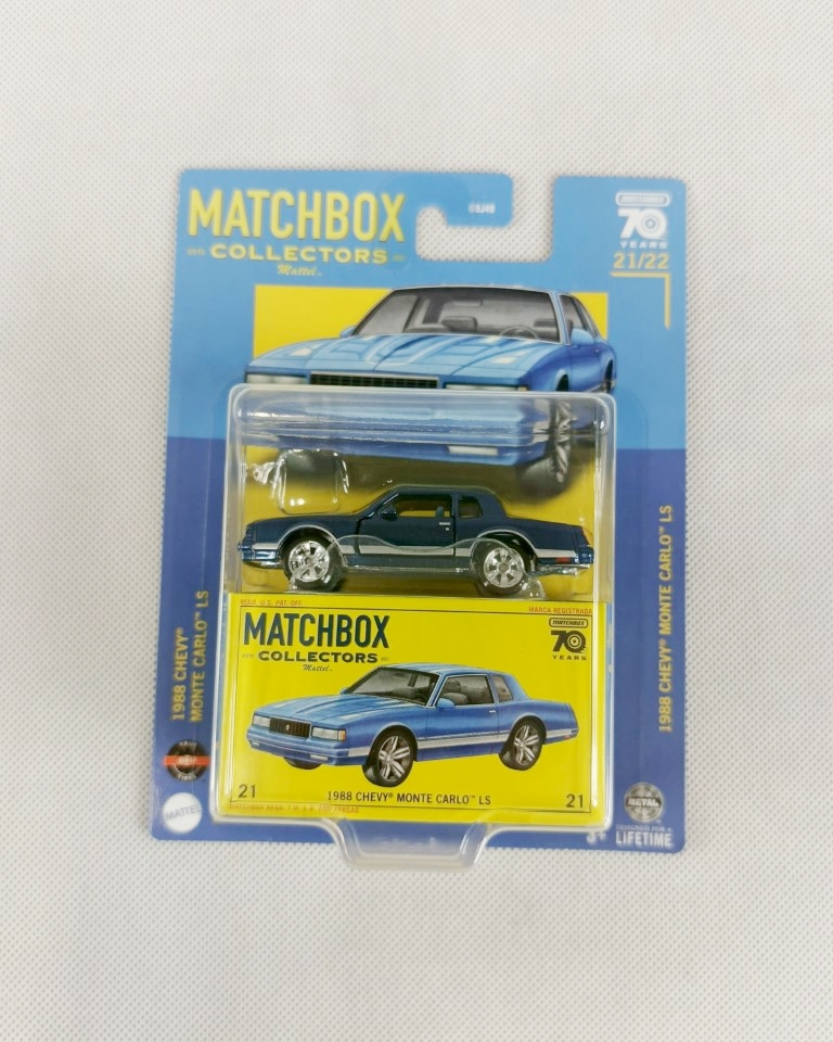 Matchbox 1988 Chevy Monte Carlo LS - Colecionador 21/22 - Hobbies e