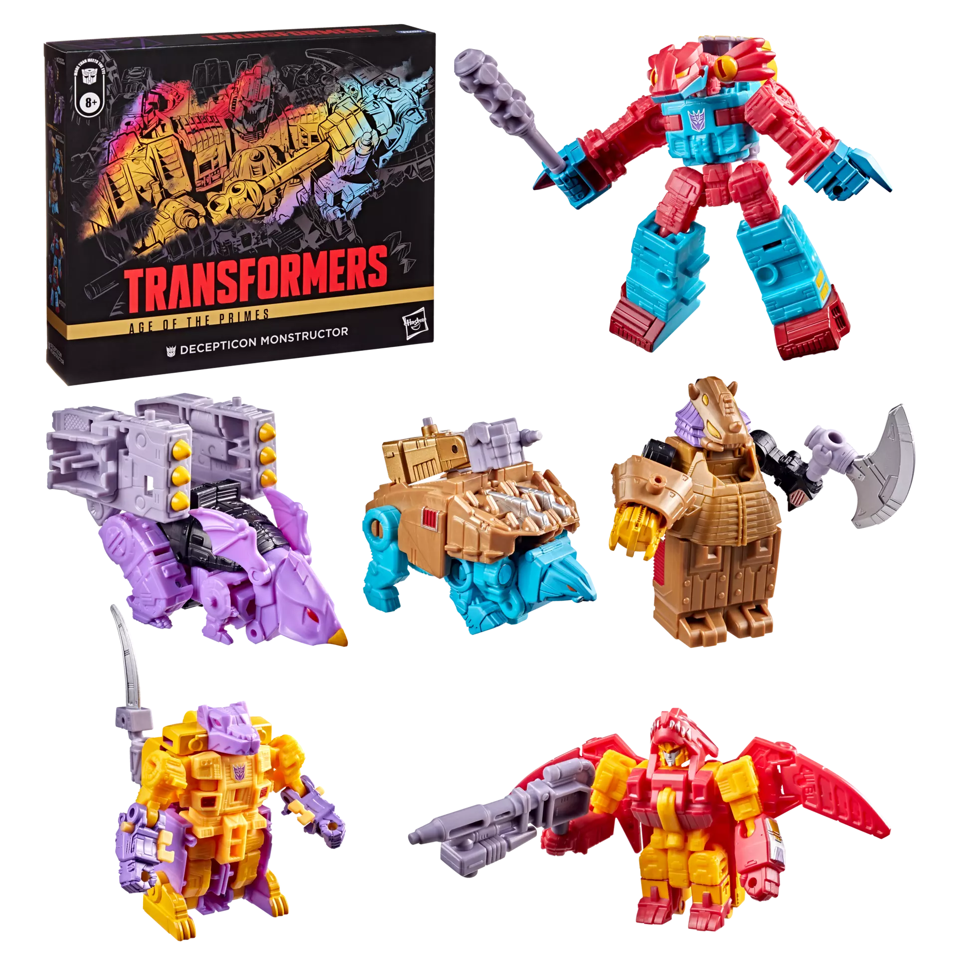 Zestaw figurek Transformers Age of the Primes - Decepticon Monstructor