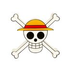 Lampka 3D LED One Piece - Skull