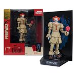Figurka It: Welcome to Derry Movie Maniacs - Pennywise (Flashback) (Gold Label)