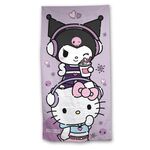Ręcznik plażowy Hello Kitty - Hello Kitty & Kuromi (70 x 140 cm)
