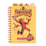 Notes A5 z separatorami Marvel - Deadpool