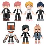 Tajemnicza mini figurka Chainsaw Man Flexi Figs