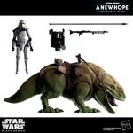 Zestaw figurek Star Wars Black Series (A New Hope) - Sandtrooper & Dewback