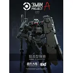 Model do składania 3 Min Project Series 1/18 - Fenrir-S2 Sniper Type (Black)