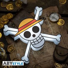 Lampka 3D LED One Piece - Skull- Zdjęcie 8