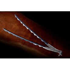 Replika mieczy Demon Slayer: Kimetsu no Yaiba - Nichirin Swords (Inosuke Hashibira)- Zdjęcie 2