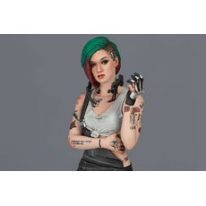Figurka Cyberpunk 2077 - Judy Alvarez- Zdjęcie 8