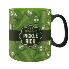 Duży kubek Rick & Morty - Pickle Rick 460 ml