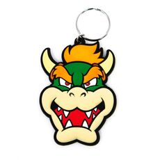 Brelok gumowy Super Mario - Bowser