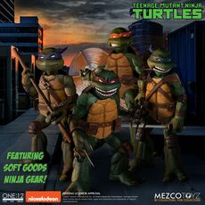 Zestaw 4 figurek Teenage Mutant Ninja Turtles XL Deluxe Box Set