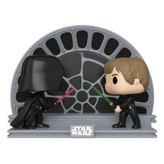 Diorama Star Wars Return of the Jedi 40th Anniversary POP! Moment - Darth Vader vs. Luke Skywalker