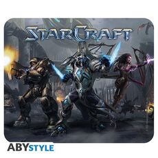 Podkładka materiałowa pod mysz Starcraft 2 - Artanis, Kerrigan & Raynor