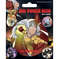Naklejki One Punch Man (5 szt.)