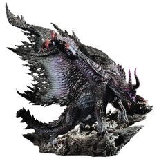 Figurka Monster Hunter CFB Creators - Black Eclipse Wyvern Gore Magala (Reproduction Edition)- Zdjęcie 4