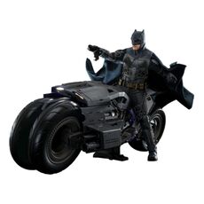 Figurka z pojazdem The Flash Movie Masterpiece 1/6 - Batman i Batcycle