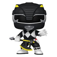 Figurka Power Rangers (30th Anniversary) POP! - Black Ranger (1371)- Zdjęcie 2