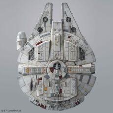 Model do składania Star Wars Epizod VII 1/144 - Millennium Falcon 24 cm- Zdjęcie 2