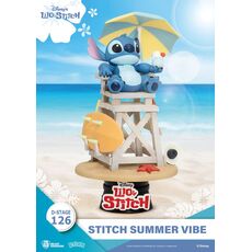 Figurka Disney D-Stage - Stitch Summer Vibe- Zdjęcie 2