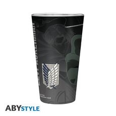Duża szklanka Attack on Titan - Levi S4 (400 ml)- Zdjęcie 2
