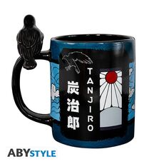 Duży kubek z rączką 3D Demon Slayer: Kimetsu no Yaiba - Tanjiro (460 ml)- Zdjęcie 2