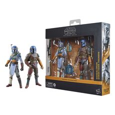 Zestaw 2 figurek Star Wars: The Mandalorian Black Series - Mandalorian Shriek-Hawk Trainers