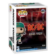 Figurka AC/DC POP! Rocks - Angus Young (Green) (411)- Zdjęcie 2