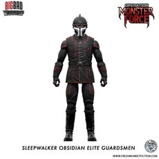 Figurka Operation: Monster Force 1/12 - Sleepwalker Obsidian Elite Guardsmen