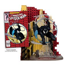 Figurka z komiksem Marvel 1/6 - Spider-Man (The Amazing Spider-Man #300)- Zdjęcie 2
