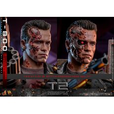 Figurka Terminator 2 Movie Masterpiece 1/6 - T-800 Battle Damaged Version 2.0- Zdjęcie 21