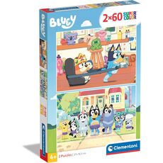 Puzzle Bluey Supercolor (2 x 60 elementów)
