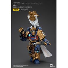 Figurka Warhammer Herezja Horusa 1/18 - Ultramarines Legion Praetor with Power Sword and Volkite Serpenta- Zdjęcie 7