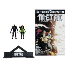 Zestaw 2 figurek z komiksem DC Direct Page Punchers - Batman of Earth-44 & Batman of Earth-11 (Dark Nights: Metal)- Zdjęcie 6
