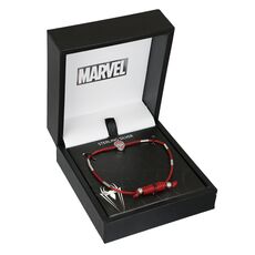 Bransoletka dziecięca sznurkowa Marvel Spider-Man 17 cm (ze srebrnymi elementami)- Zdjęcie 2