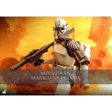 Figurka Star Wars: Wojny Klonów 1/6 - 104th Battalion Wolfpack Clone Trooper (Deluxe Ver.)- Zdjęcie 2