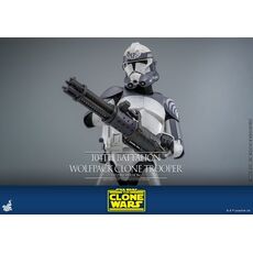 Figurka Star Wars: Wojny Klonów 1/6 - 104th Battalion Wolfpack Clone Trooper (Deluxe Ver.)- Zdjęcie 5