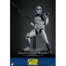 Figurka Star Wars: Wojny Klonów 1/6 - 104th Battalion Wolfpack Clone Trooper (Deluxe Ver.)- Zdjęcie 6