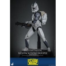 Figurka Star Wars: Wojny Klonów 1/6 - 104th Battalion Wolfpack Clone Trooper (Deluxe Ver.)- Zdjęcie 9