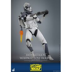 Figurka Star Wars: Wojny Klonów 1/6 - 104th Battalion Wolfpack Clone Trooper (Deluxe Ver.)- Zdjęcie 12